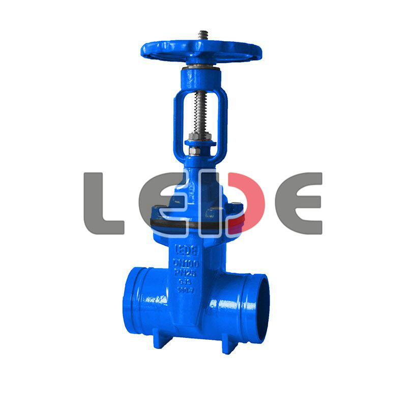 溝槽(cao)明杆閘閥