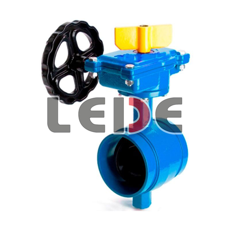 自密封蝸輪(lun)箱溝槽中線蝶閥(fá)